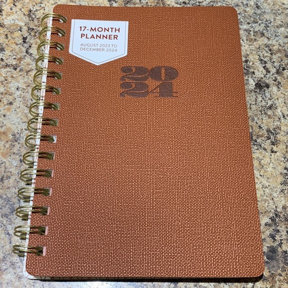 Orange Circle Studio Office 223 2024 Planner Monthly And Weekly